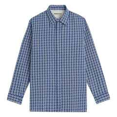Homecore - Camisa Mykonos Shadow | Azul claro