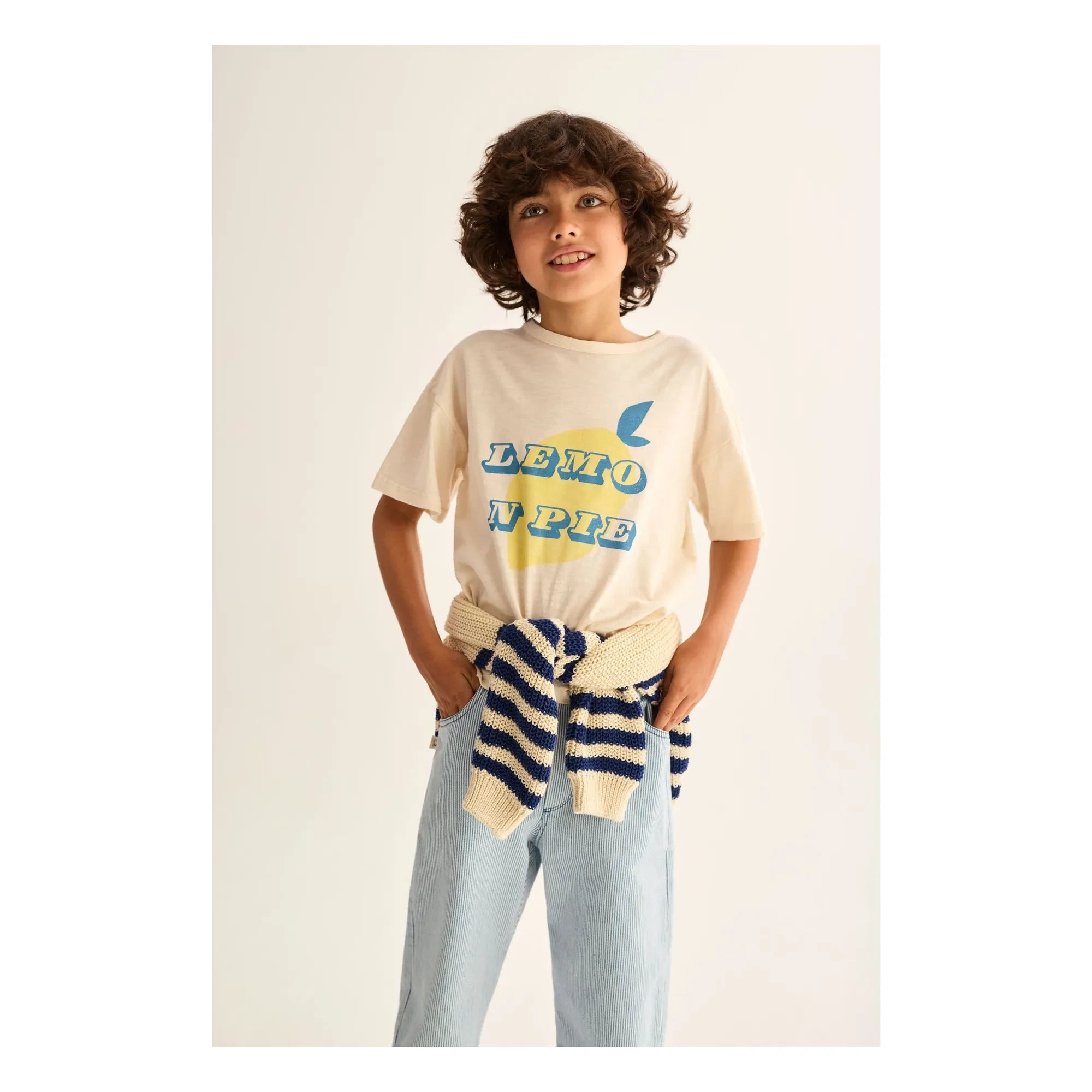 Cozmo - Olmo Limón Camiseta | Crema
