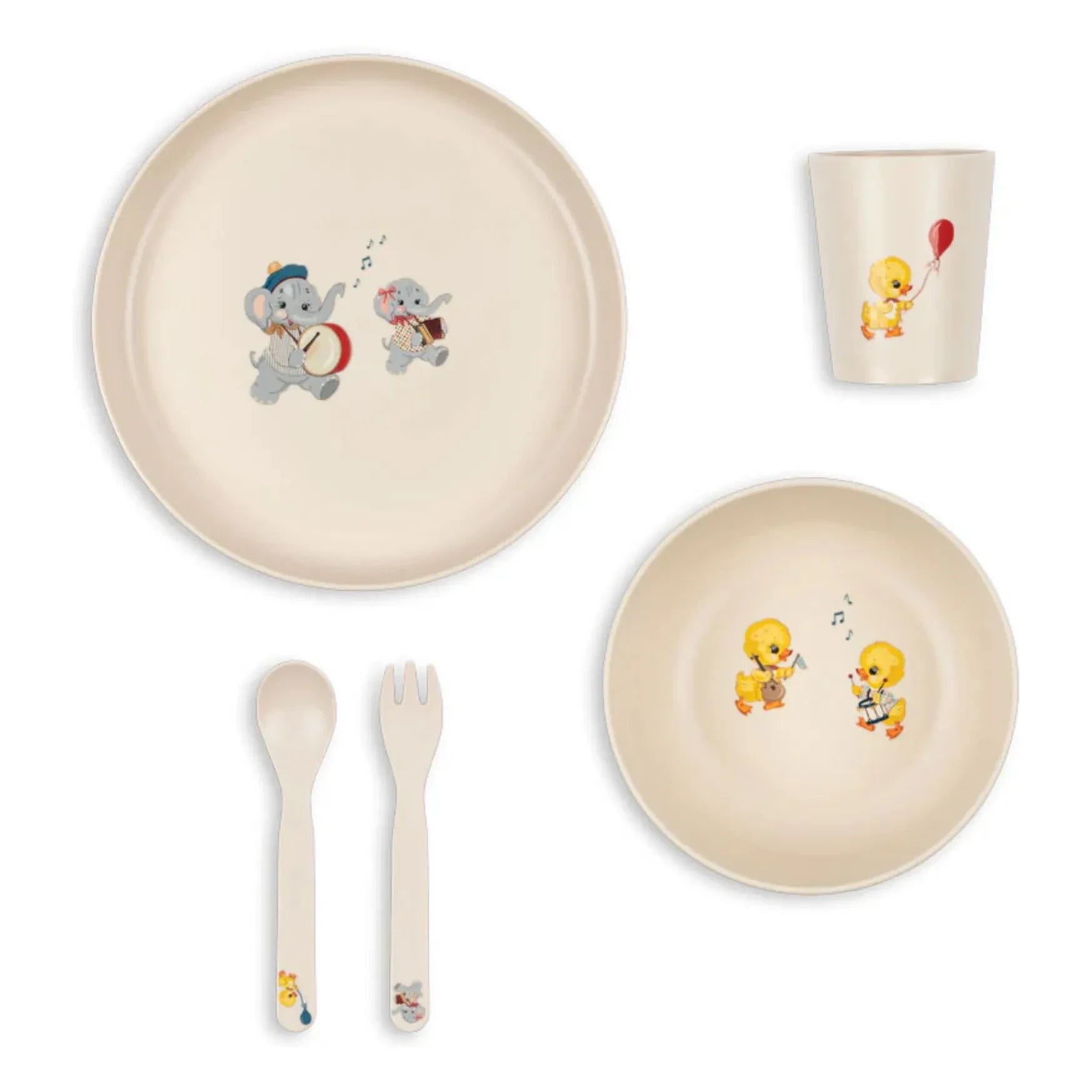 Konges Sløjd - Set de comida Music Parade | Beige
