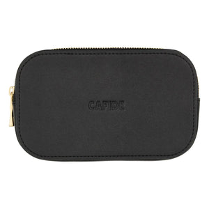 Cafide - Cartera vegana de piel | Negro