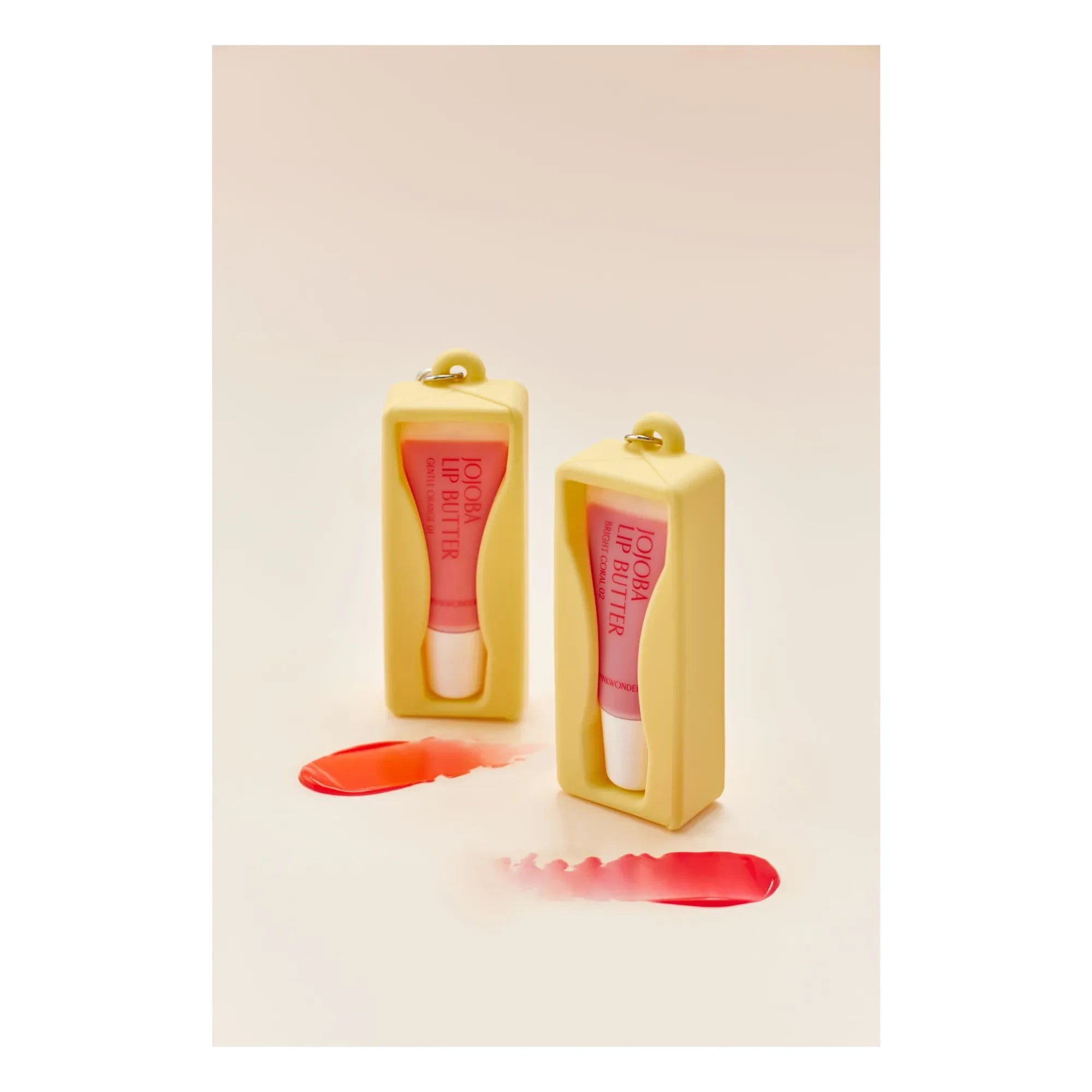 PINKWONDER - Llavero de silicona para bálsamo labial