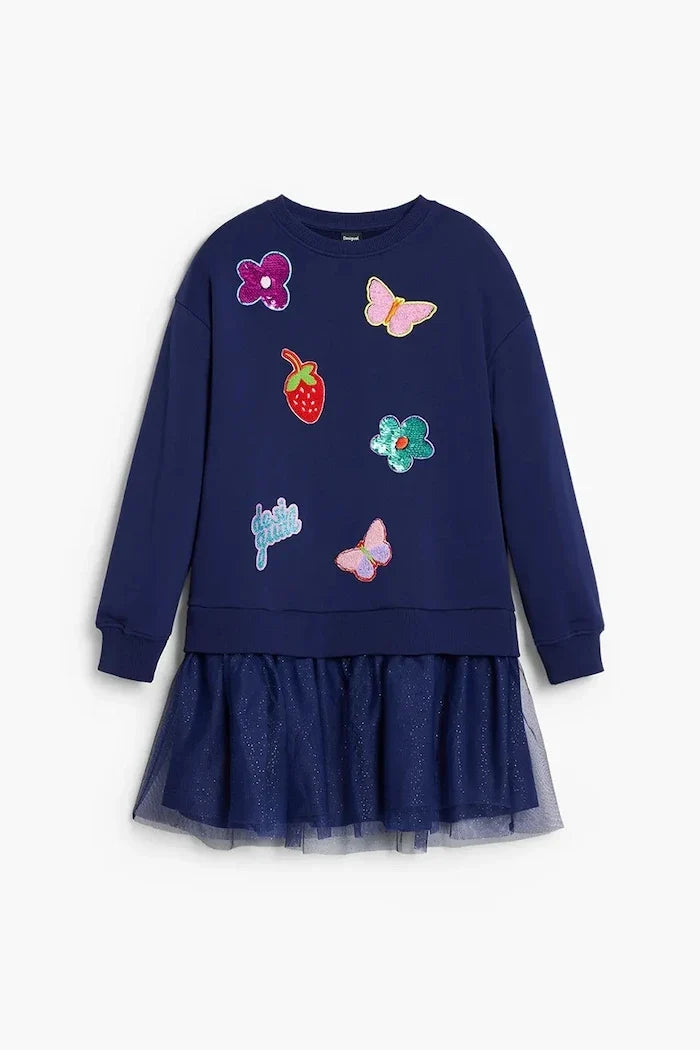 Vestido Desigual para niña