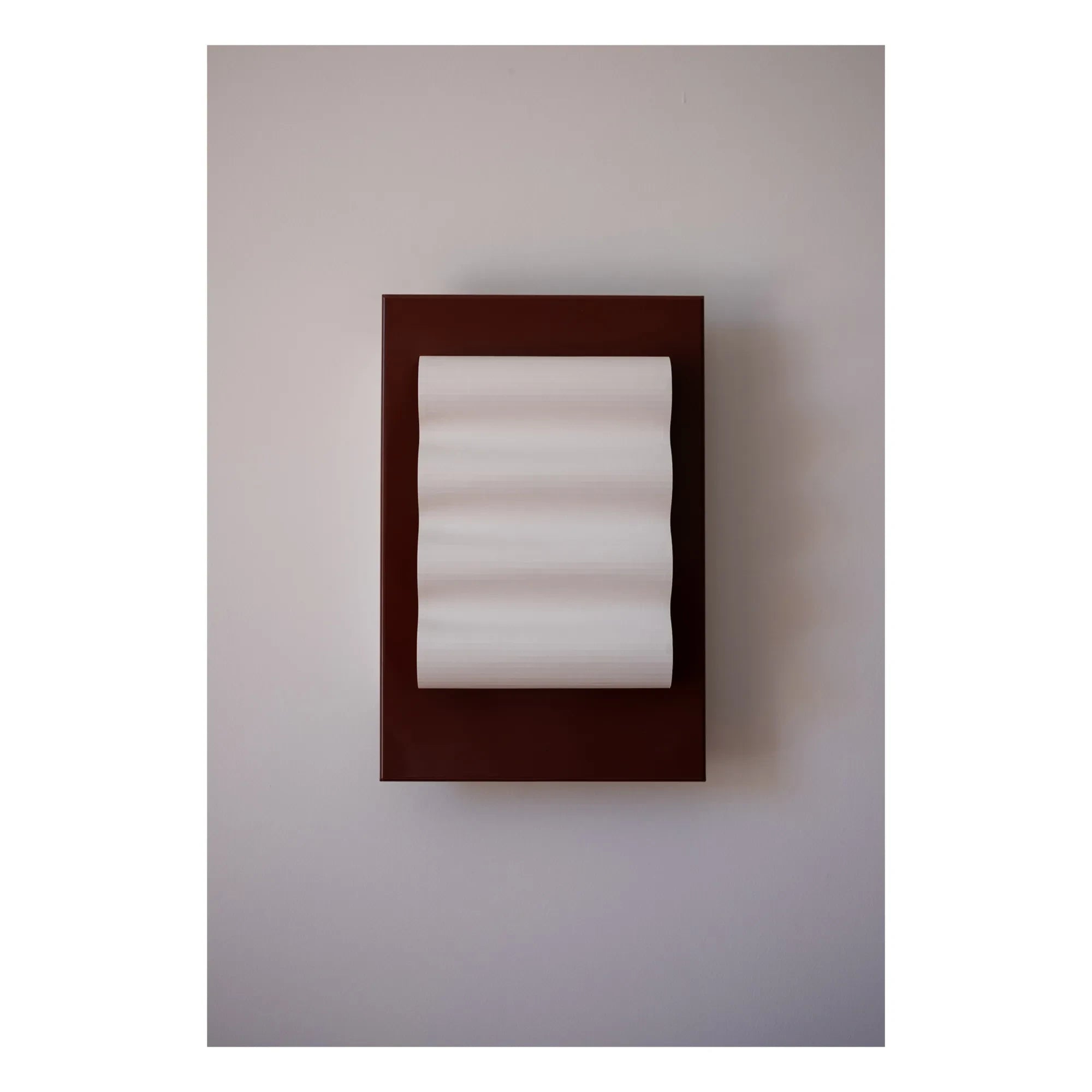 Violaine d'Harcourt - Lámpara de pared Frame Wave | Marrón