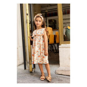 Louis Louise - Vestido Célestine Fleurie | Beige rosado