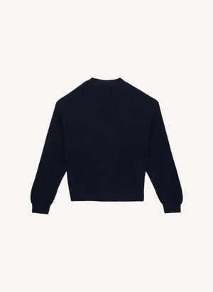 Smallable Kid - Cardigan Orgánico de Algodón Abbey | Azul Marino