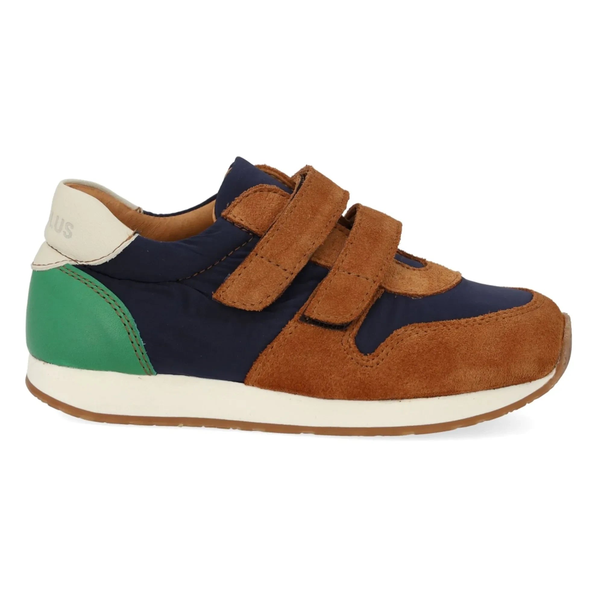 Angulus - Zapatillas de ante en bloques de color con doble raya | Camel