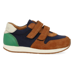 Angulus - Zapatillas de ante en bloques de color con doble raya | Camel
