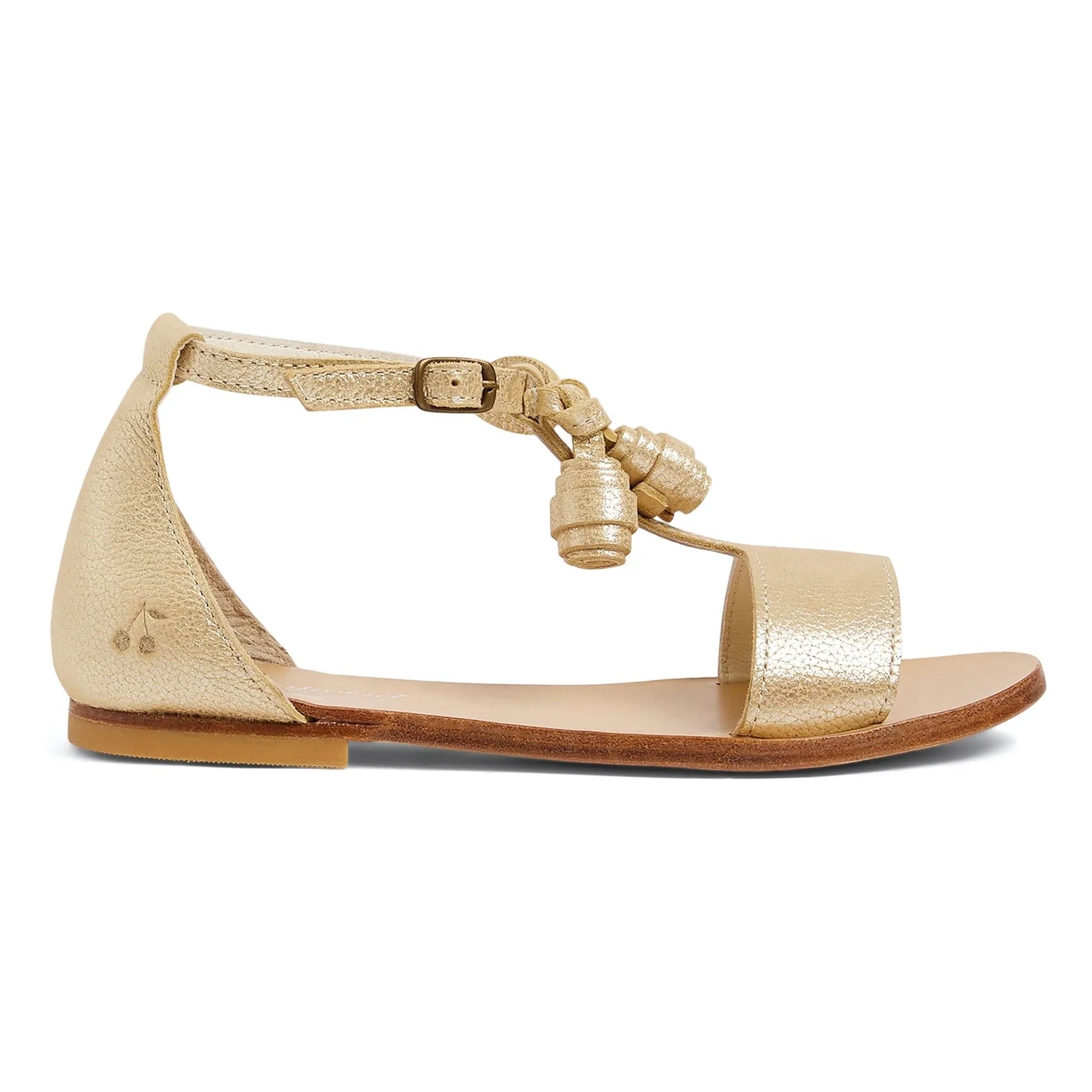 Bonpoint - Sandalias de piel Diamond | Dorado