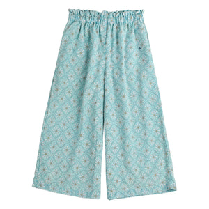 Bobo Choses - Falda-short de algodón orgánico Daisy | Azul claro