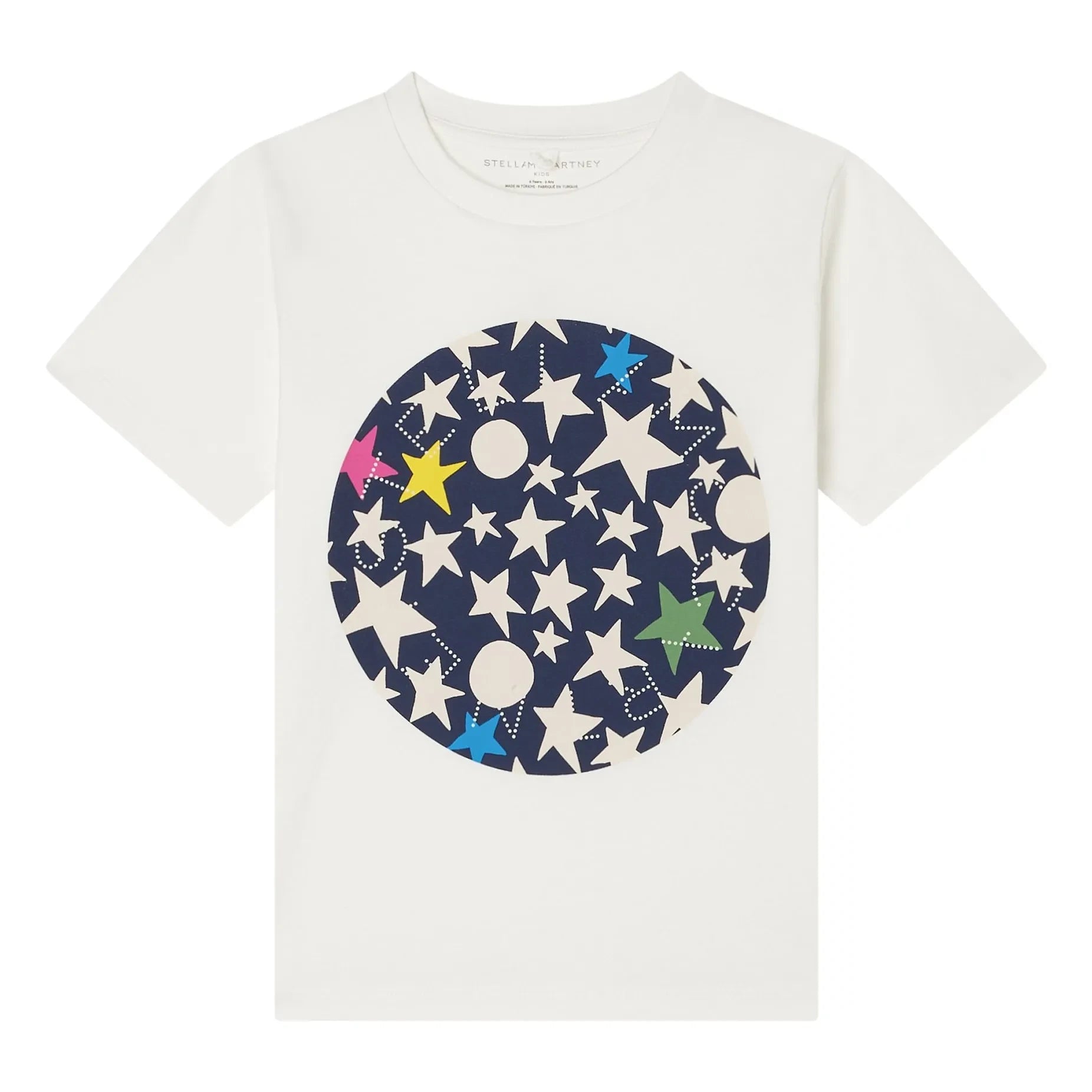 Stella McCartney Kids - Camiseta Star | Marfil