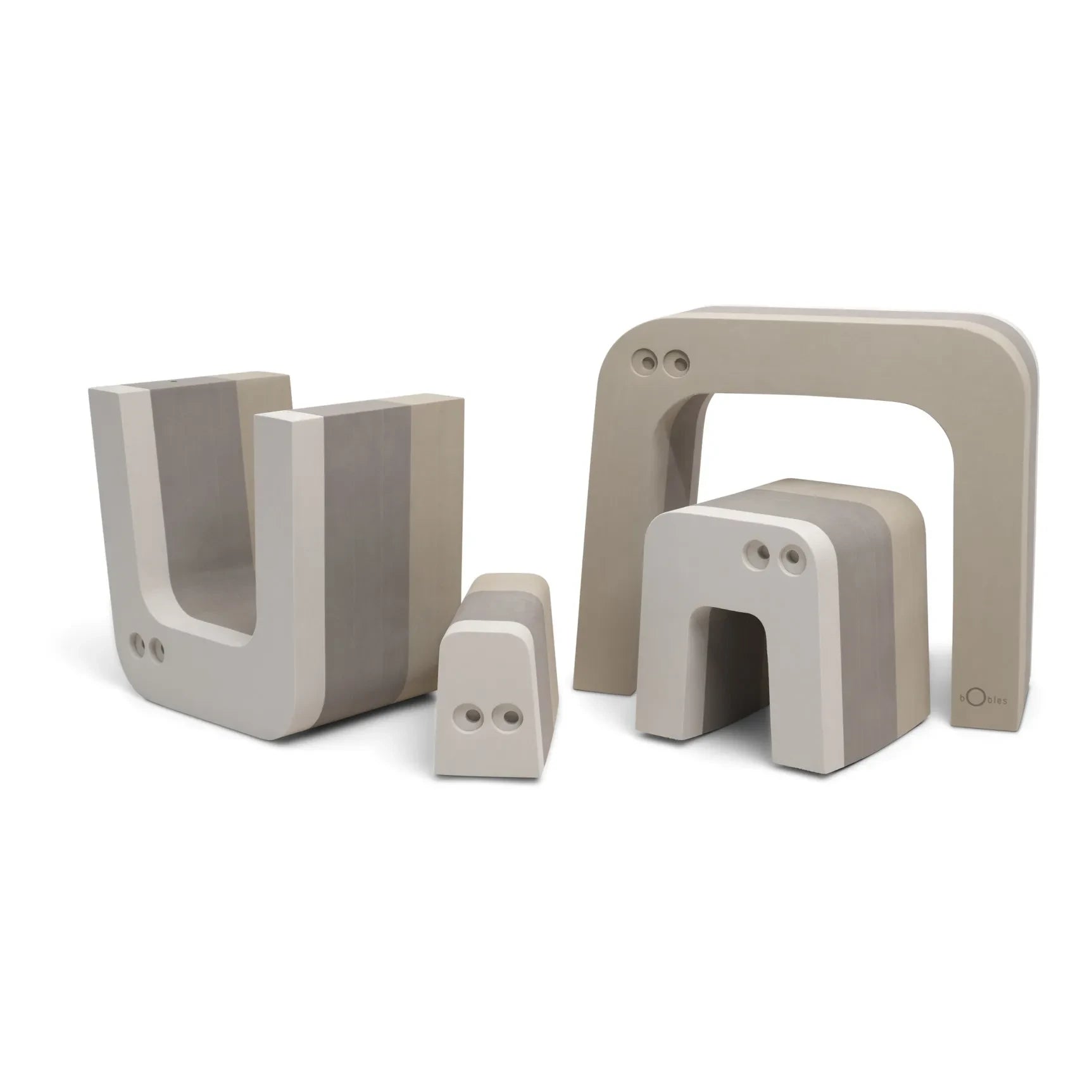 BObles - Mueble Vaso Hormiguero de EVA | Gris