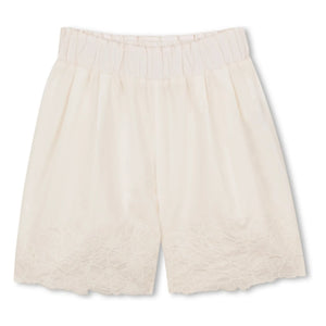Chloé - Pantalón popelín de algodón orgánico | Crudo