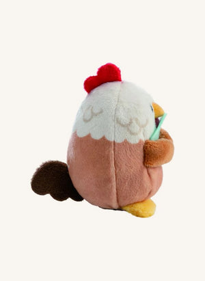 Nici - Muñeco de peluche Keko Gallo dentro de su disfraz de golosina | Blanco