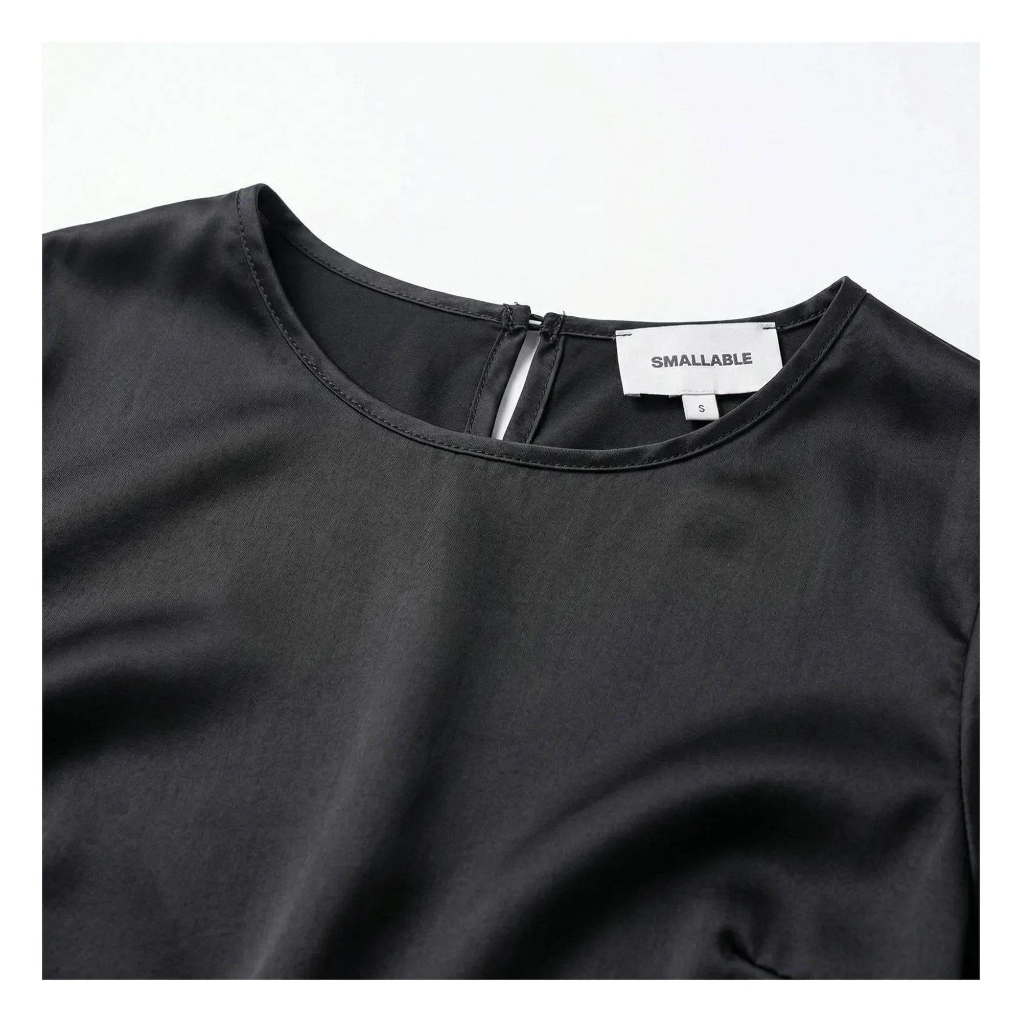 Smallable Woman - Vestido camiseta Edith | Negro