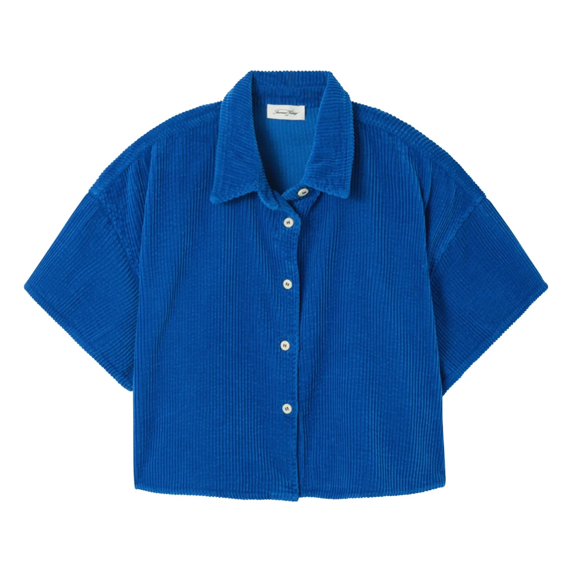 American Vintage - Camisa de algodón Padow | Azul