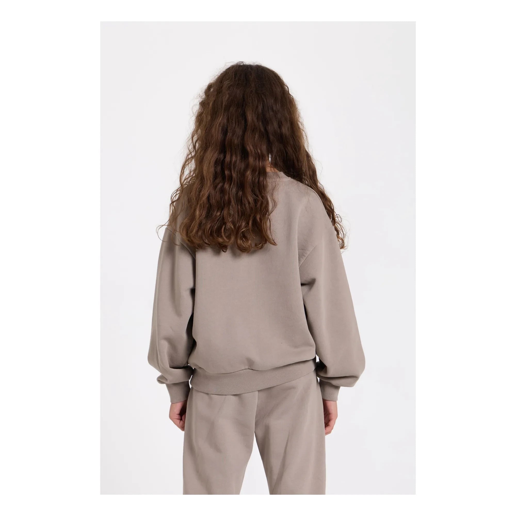 Smallable Kid - Sudadera de algodón orgánico Maia | Gris topo