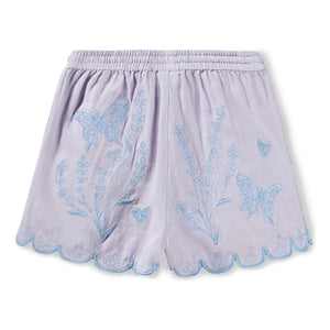 Molo - Pantalones cortos Annabella con mariposas | Lavanda