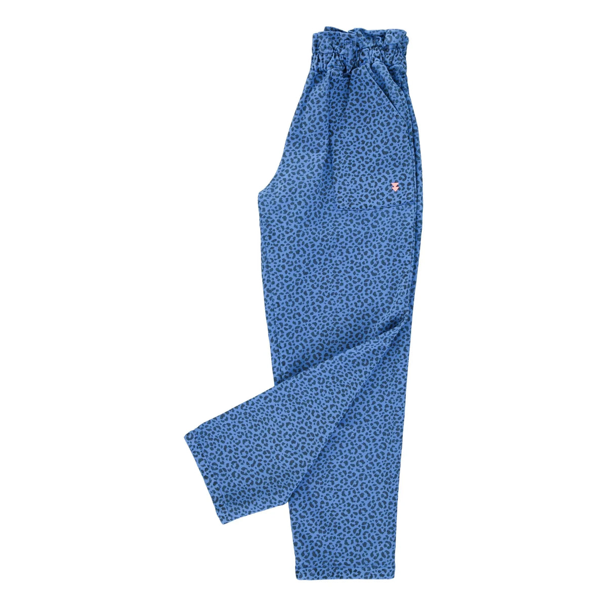 Sisters Department - Pantalones de leopardo de algodón | Azul