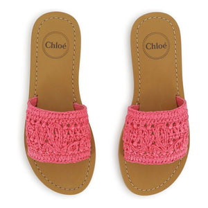 Chloé - Sandalias Soleil | Fucsia
