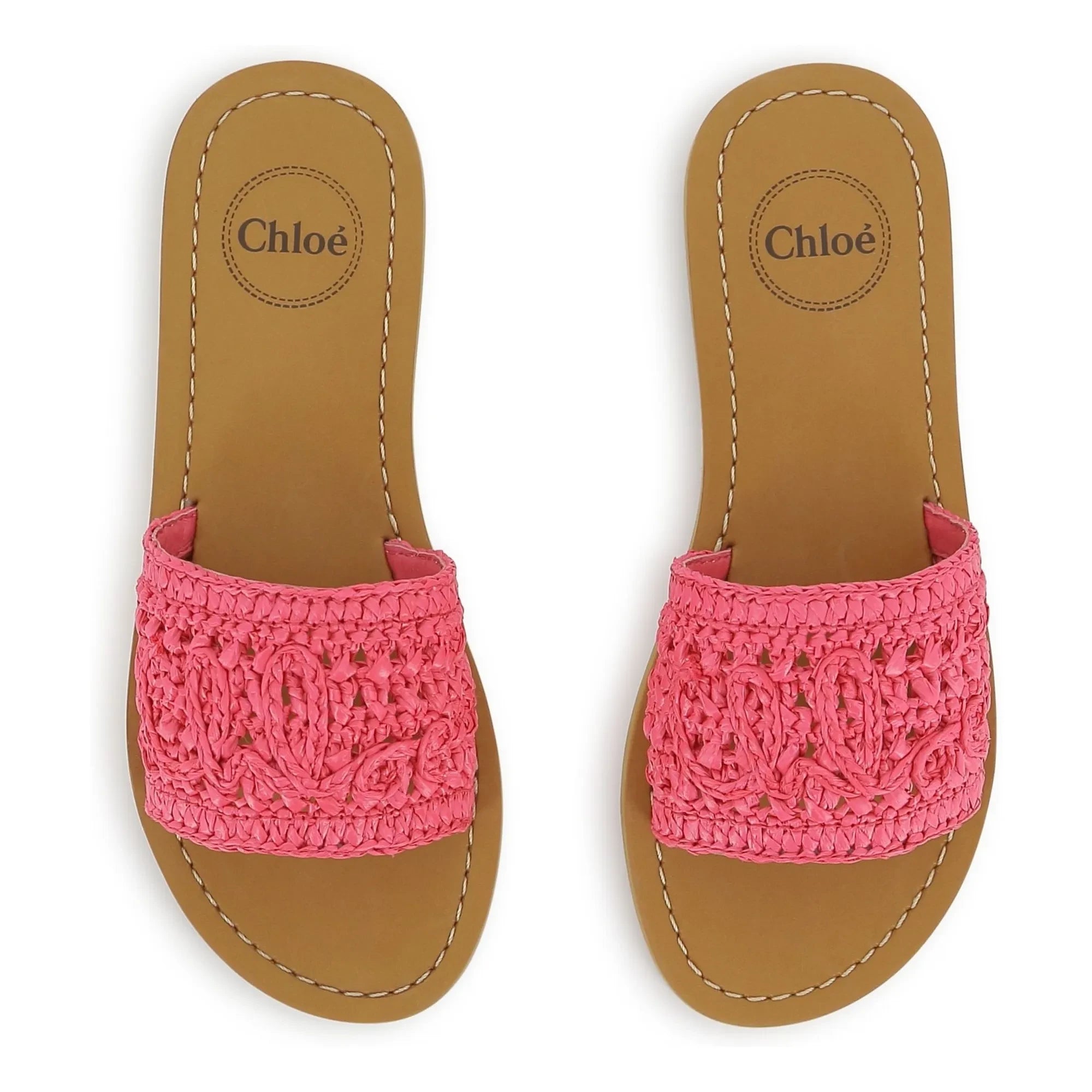 Chloé - Sandalias Soleil | Fucsia
