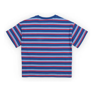 the new society - Camiseta Ciclan a rayas | Azul