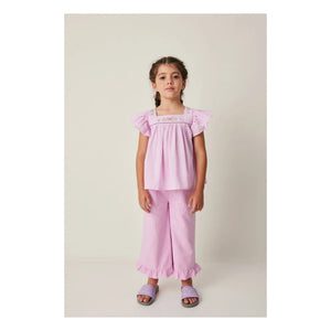 Tocoto Vintage - Pantalón con volantes | Lila