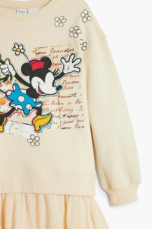 Vestido de algodón Desigual para niños