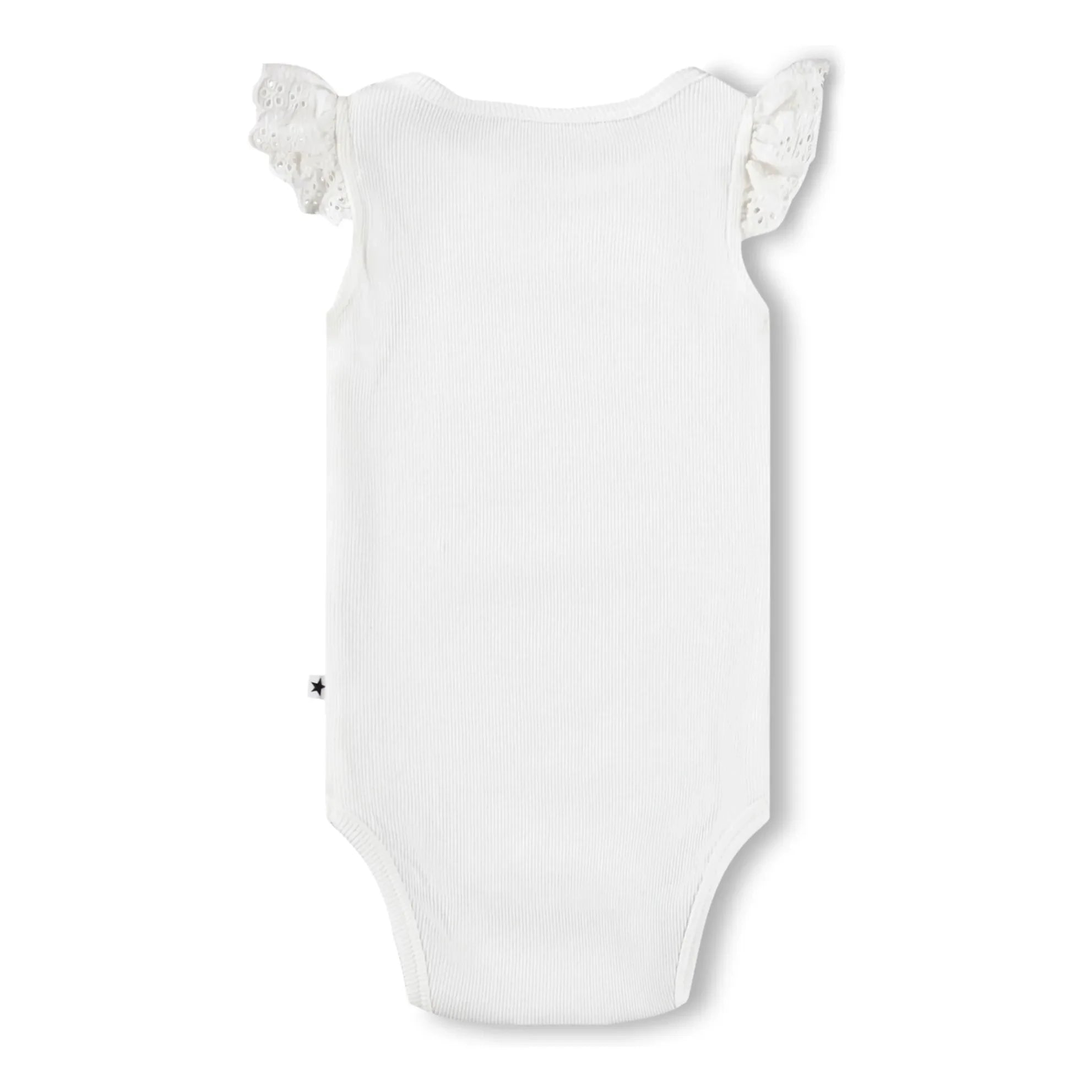 Molo - Body de algodón orgánico Flair | Blanco