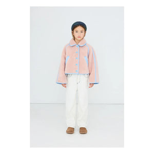 Tinycottons - Pembe Sherpa Tarzı Çift Taraflı Ceket