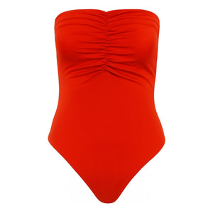 Vanessa Sposi - Traje de Baño de Una Pieza Le Bustier | Rojo