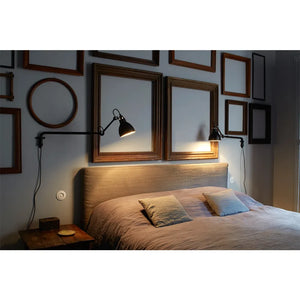 DCW Editions - Lámpara de pared Gras N°203 | Negro