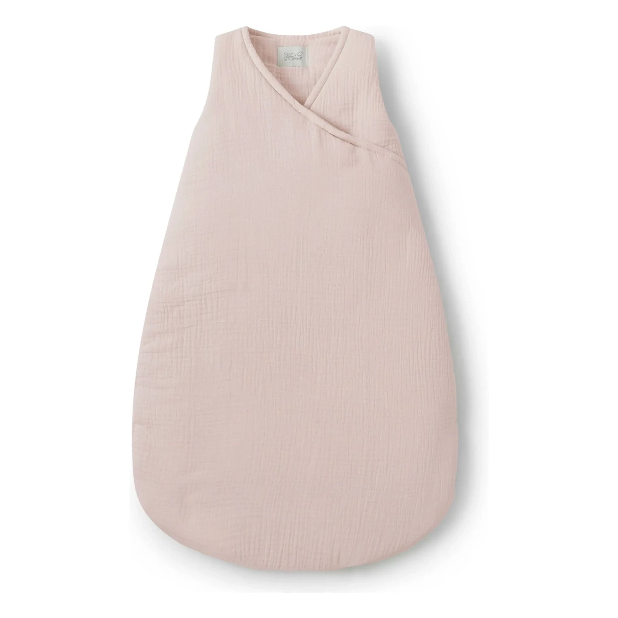 Dormitorio infantil - Saco de dormir de gasa de algodón | Rosa claro