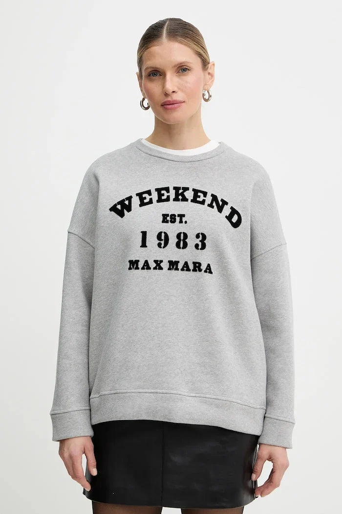 Sudadera de algodón GOMMOSO Weekend Max Mara