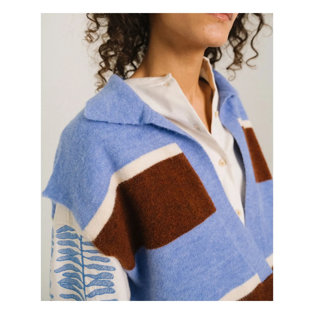 Tinsels - Chaleco sin mangas Uxue | Azul claro