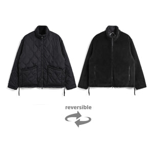 Taion - Chaqueta militar unisex de cuello alto | Negro