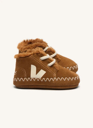 Veja - Baby Winter Light ZZ Zapatillas de Suede - Veja x Bonpoint | Marrón