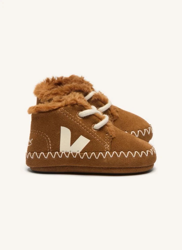 Veja - Baby Winter Light ZZ Zapatillas de Suede - Veja x Bonpoint | Marrón
