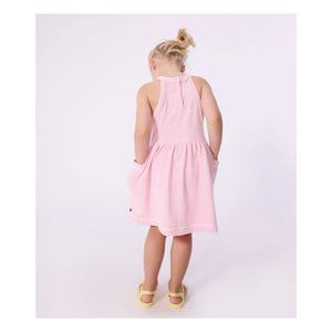 Petit Bateau - Vestido toalla rosa