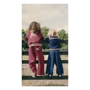 Stella McCartney Kids - Jeans Etoiles | Azul Oscuro