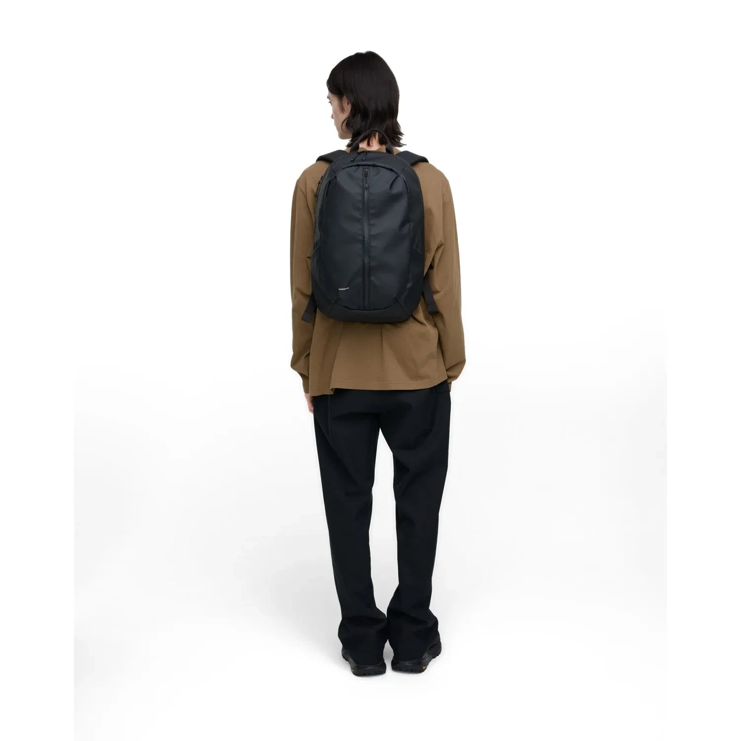Sandqvist - Mochila con cremallera Stream | Negro