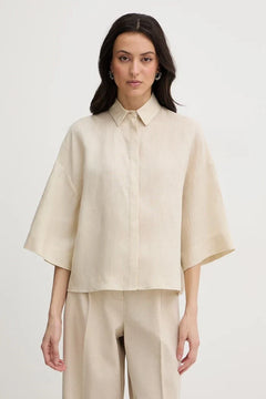 MM by Max Mara Camisa de lino RITO para mujer