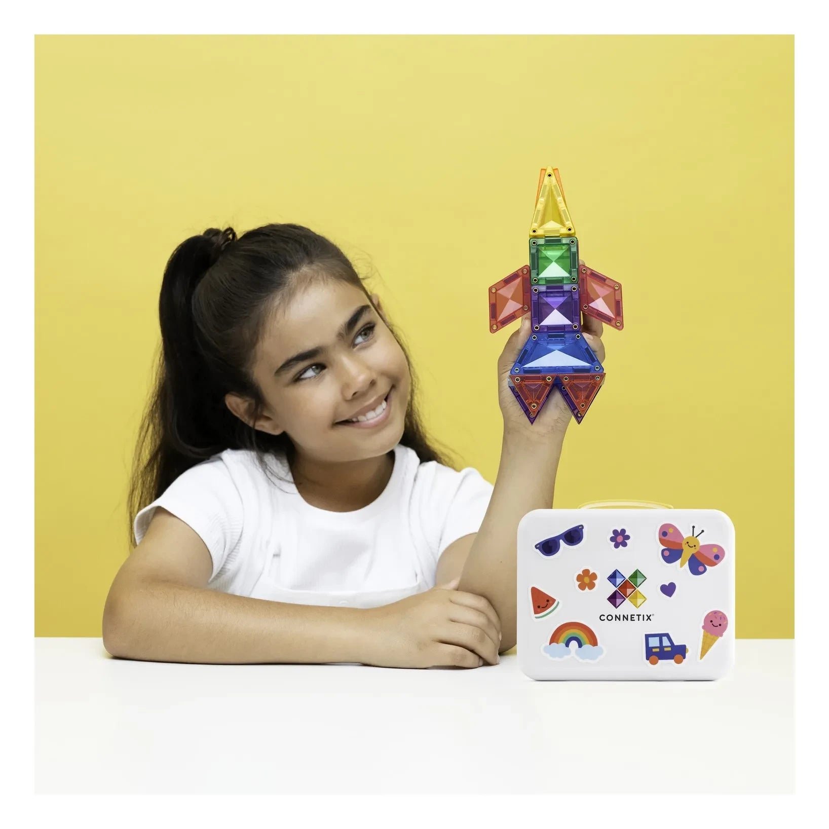 Connetix - Travel Mini Pack - 32 Parça | Rainbow