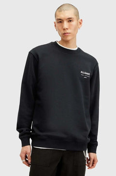 Sudadera de algodón AllSaints UNDERGROUND