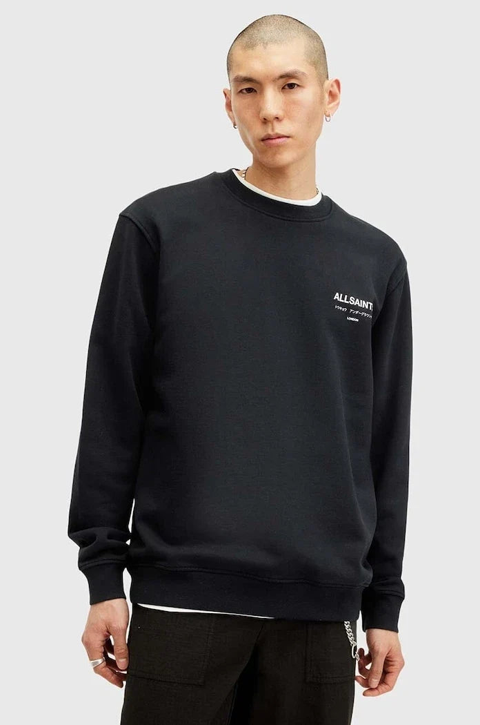 Sudadera de algodón AllSaints UNDERGROUND