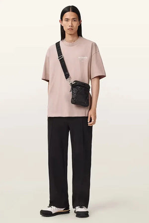 Camiseta extragrande de algodón para hombre AllSaints