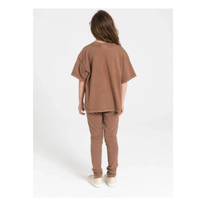 Smallable Kid - Camiseta Liv Algodón orgánico | Marrón