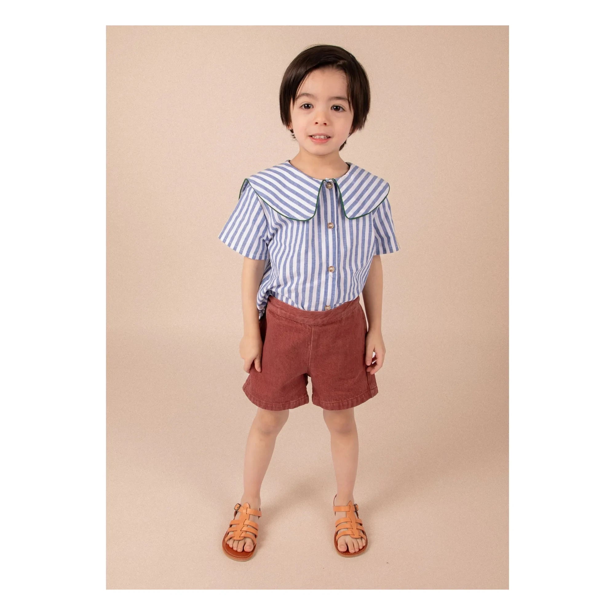 Loir - Camisa de rayas Lorette | Azul
