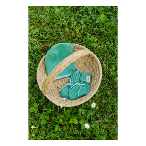 Bayiri - Chanclas de Río de Algodón Orgánico | Verde