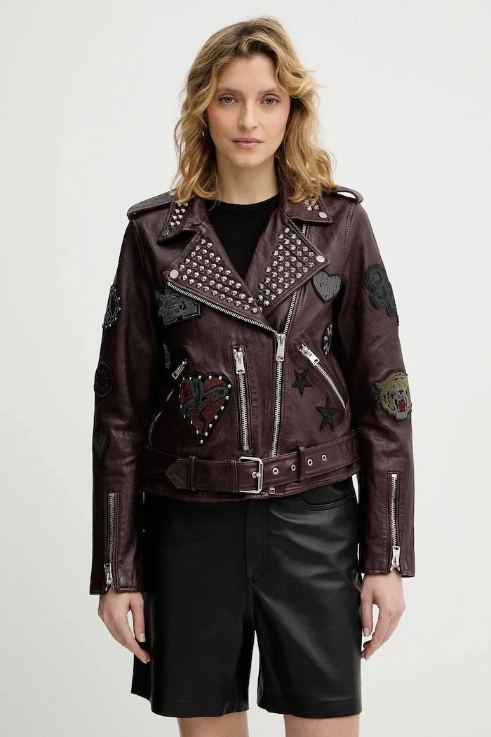 Chaqueta de cuero COLLEGE AllSaints