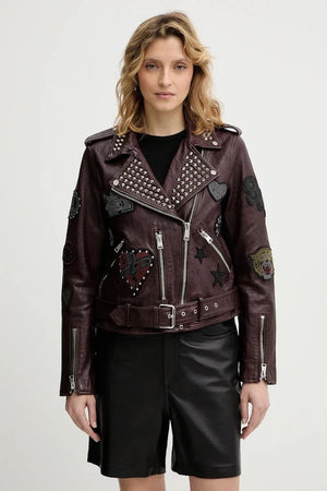 Chaqueta de cuero COLLEGE AllSaints